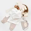 Bibaby Organik Zıbın Takımı 3lü Curly Sheep Ekru