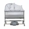 Prego 4091 Carmela Elektrikli Anne Yanı Beşik 57x93 cm Gri
