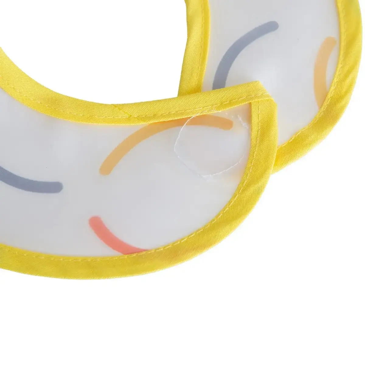 Babyjem Leke Tutmaz Önlük Sarı Gülen Yüz