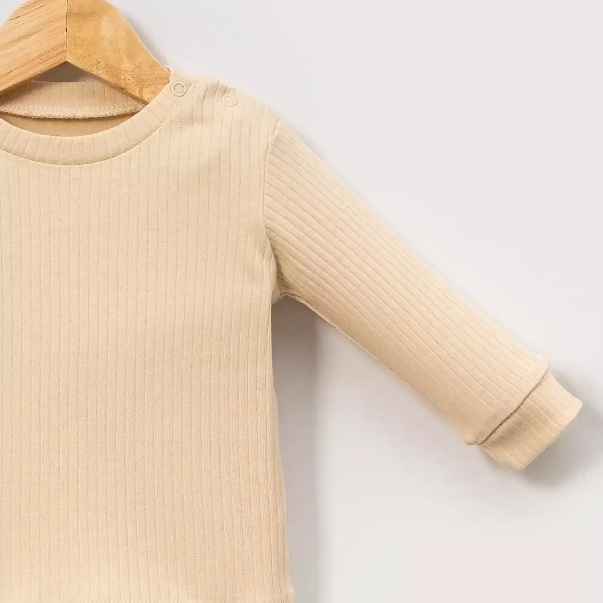Angeltouch Sweatshirt Raporlu Bej
