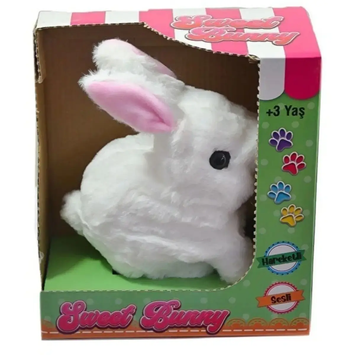 Tavşan Peluş Pilli