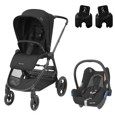 Maxi Cosi Street Travel Sistem Bebek Arabası Essential Black