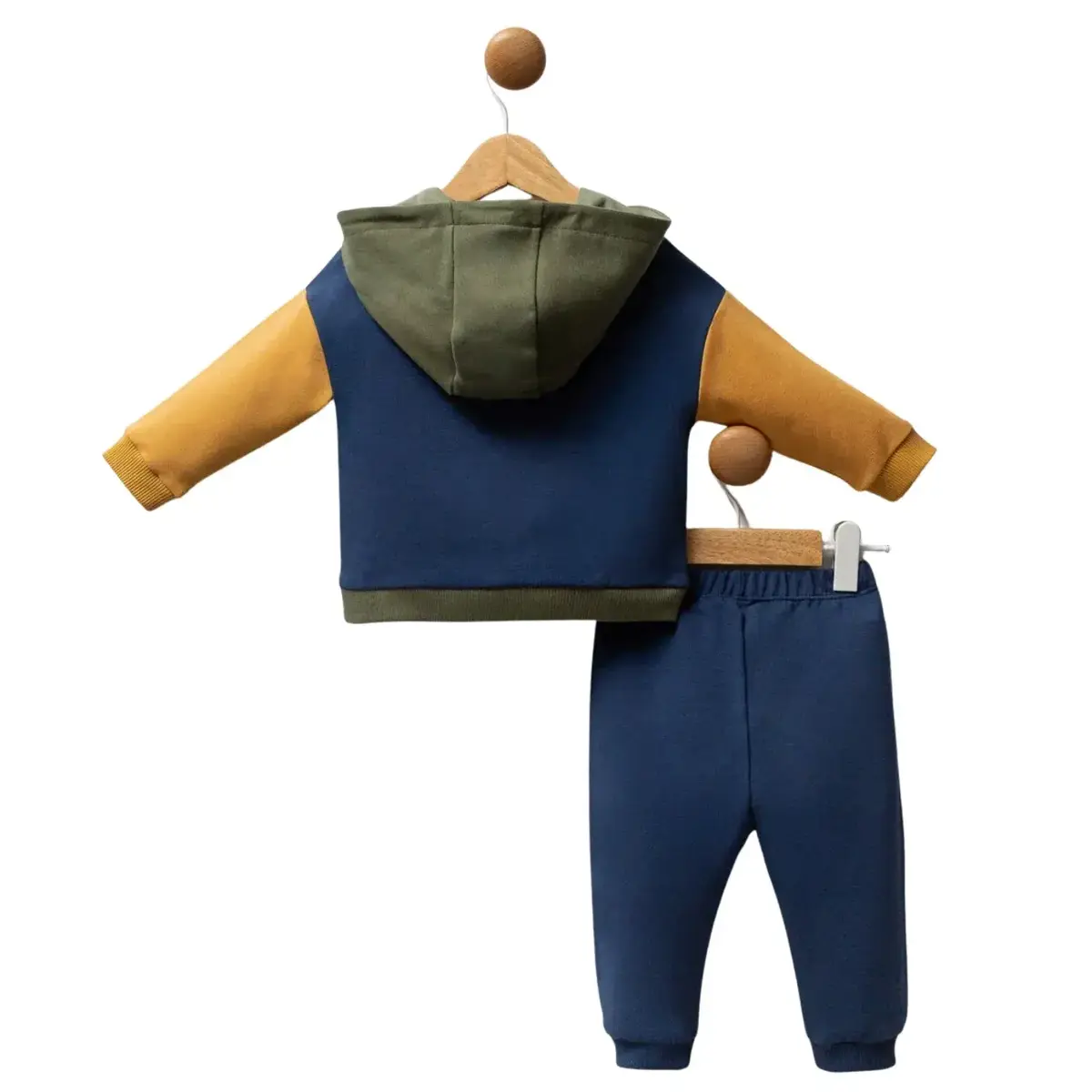 U.S. Polo 2li Takım Koyu İndigo Hardal