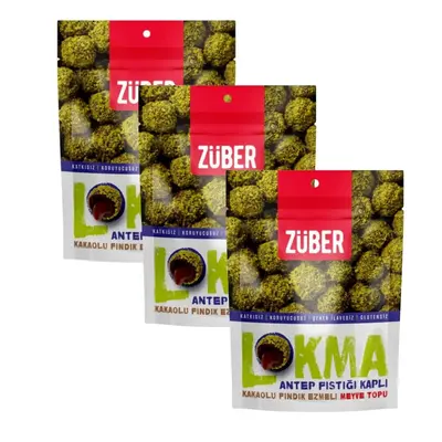 Züber Lokma Antep Fıstığı 96gr*3