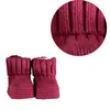 Bibaby Organik Patik Triko Colors Bordo