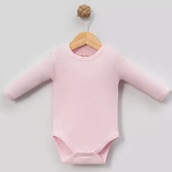 Angeltouch Body Uzun Kol Penye Pembe