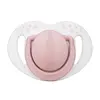 Mamajoo Silikon Emzik 2li & Sterilizasyon Saklama Kutusu 6+ Ay Powder Pink