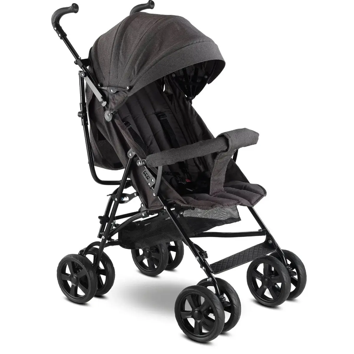 Duux Siena Baston Bebek Arabası Siyah