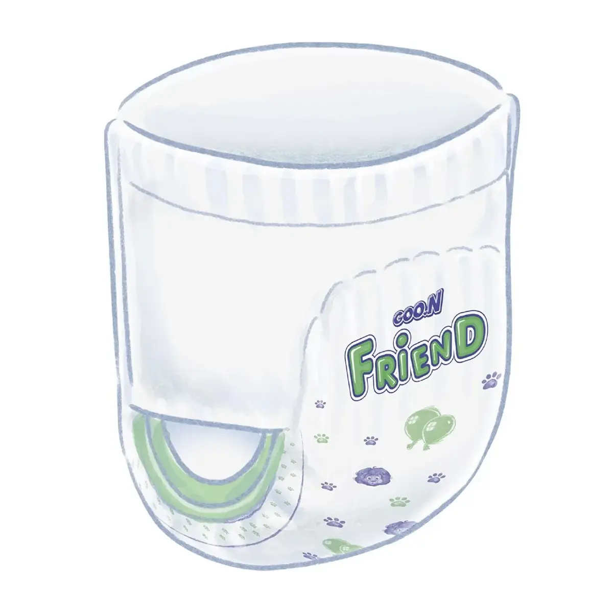 Goon Friend Külot Bez 4 Numara Jumbo 90lı