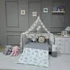 Yuar Baby Yan Duvarlı Beşik Uyku Seti Gri Amazon