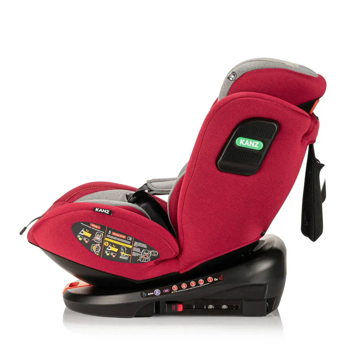 Kanz Comfort Oto Koltuğu 0-36 Kg Kırmızı