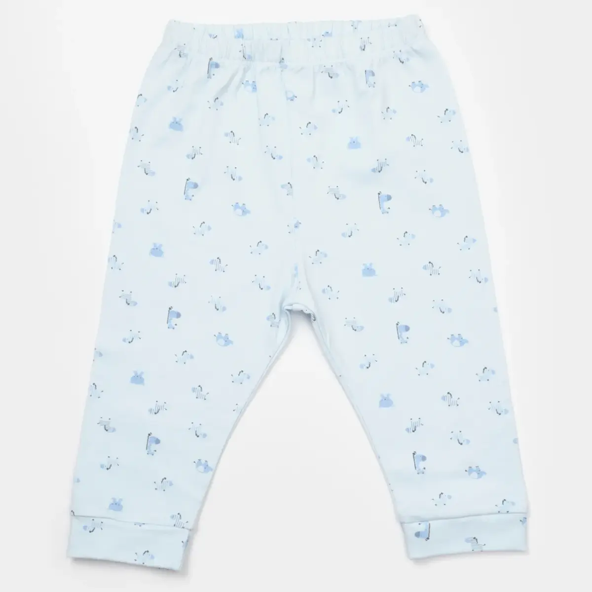 Bibaby Pijama Takımı Sweet Friends Mavi