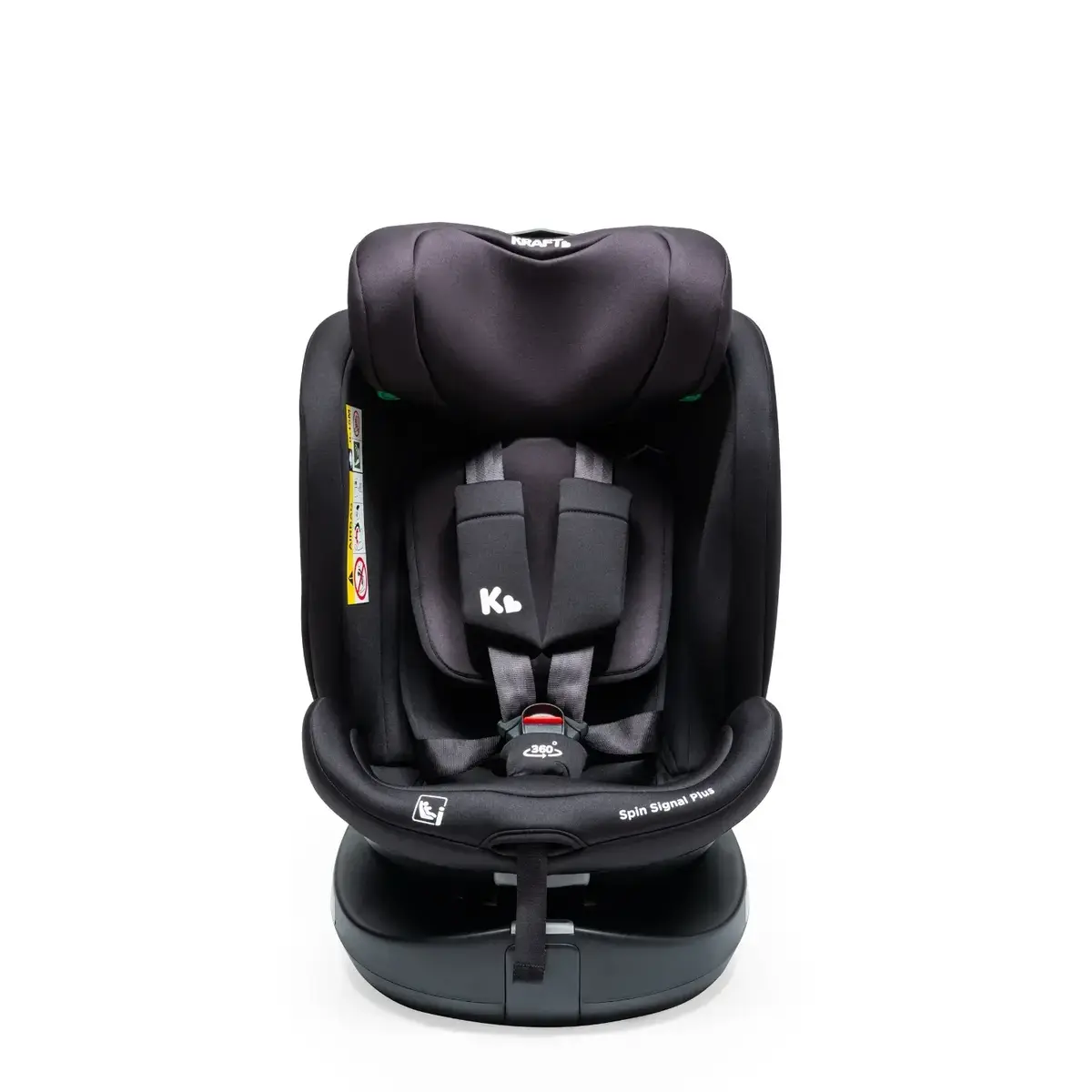Kraft Spin Signal Plus I-Size Oto Koltuğu 0-36 Kg Black
