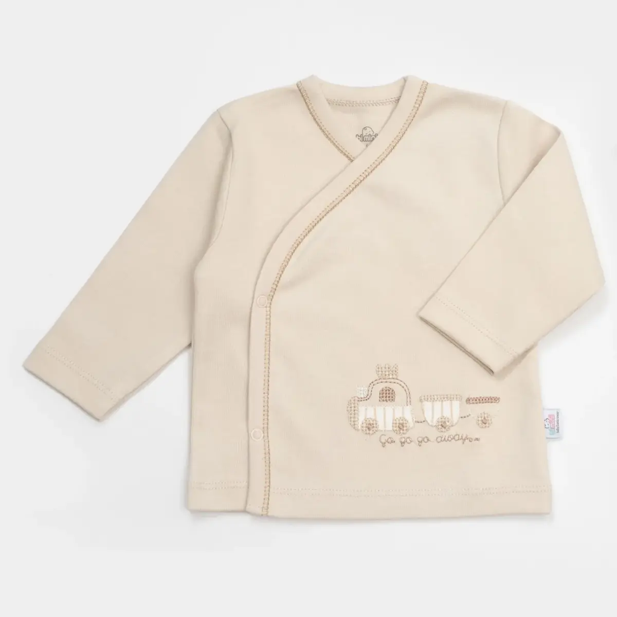 Bibaby Hastane Çıkışı 10lu Bimini Canvas Trains Boy Latte