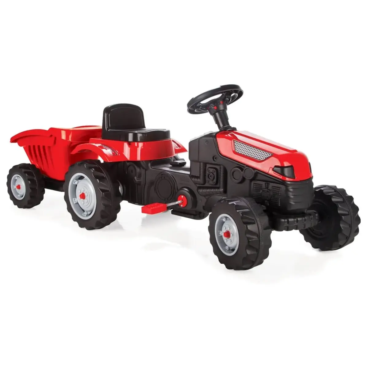 Pilsan Active Römorklu Pedallı Traktör Kırmızı Pilsan Active Römorklu Pedallı Traktör Kırmızı