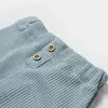 Bibaby Organik Pantolon Patiksiz Brave Lion Ekru - Turkuaz
