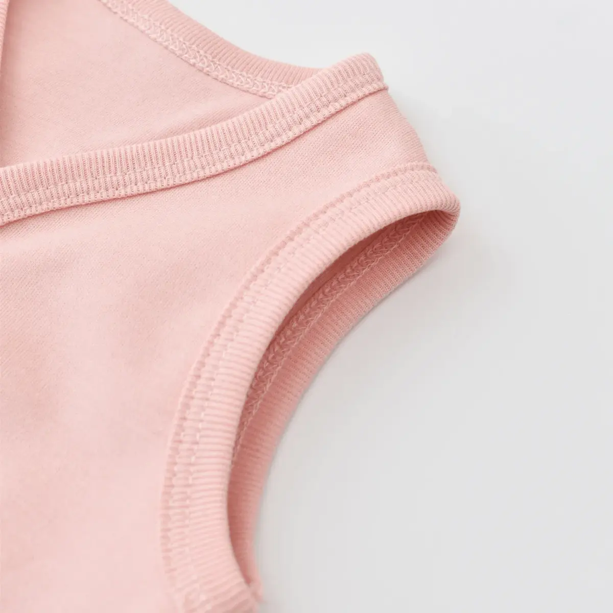 Bibaby Organik Yelek Live Color Rabbit Somon