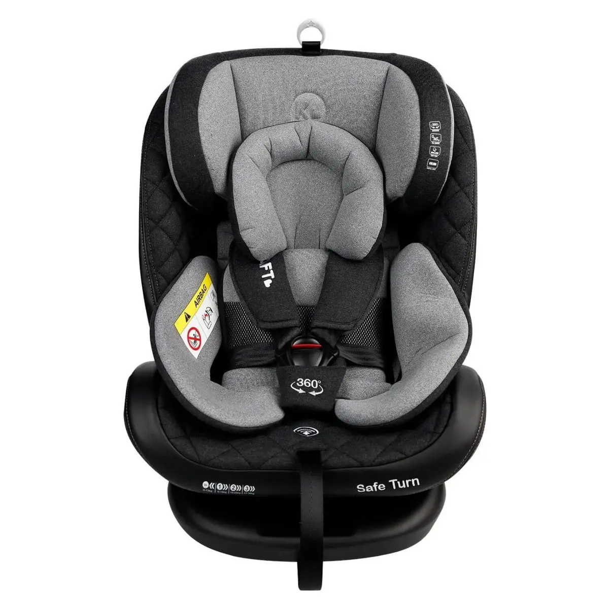 Kraft Safe Turn Oto Koltuğu 0-36 Kg Grey