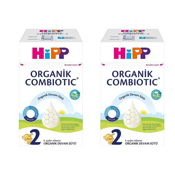 Hipp 2 Organik Combiotic Devam Sütü 800 gr x2