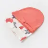 Bibaby Organik Şapka 2li Wild Flowers Coral