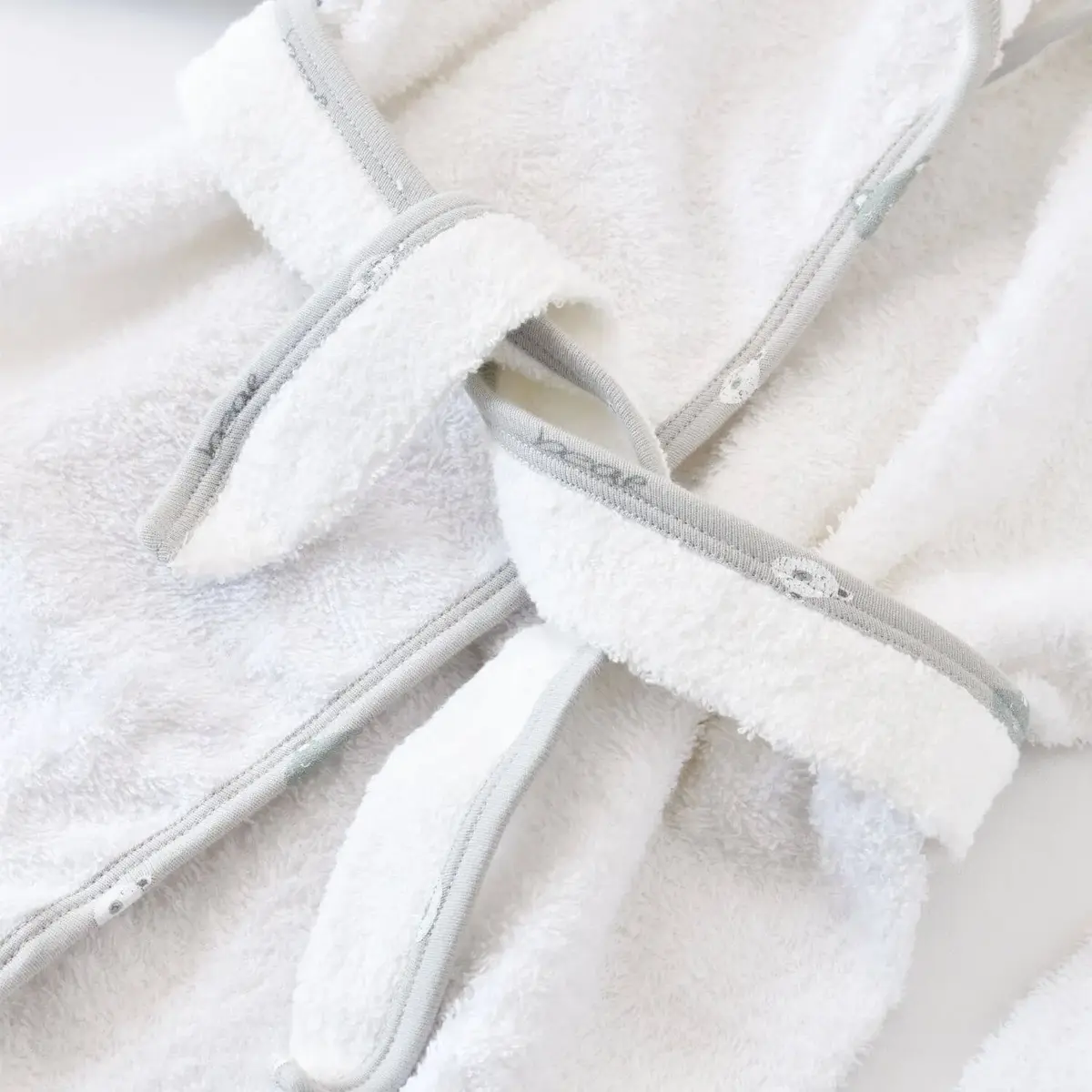 Bibaby Organik Bornoz Takımı Kutulu Hug Me Bear Yeşil