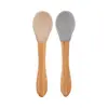 OiOi Mama Kaşığı 2li Bubble Beige - Powder Grey