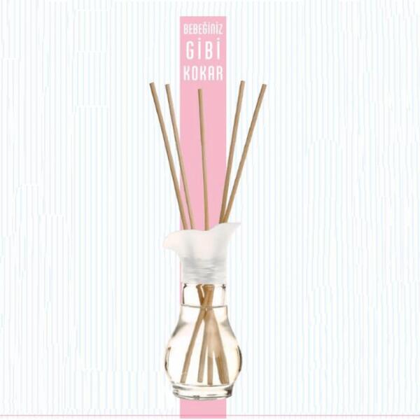 Baby Mall Bambu Çubuklu Oda Parfümü 50ml Pembe 