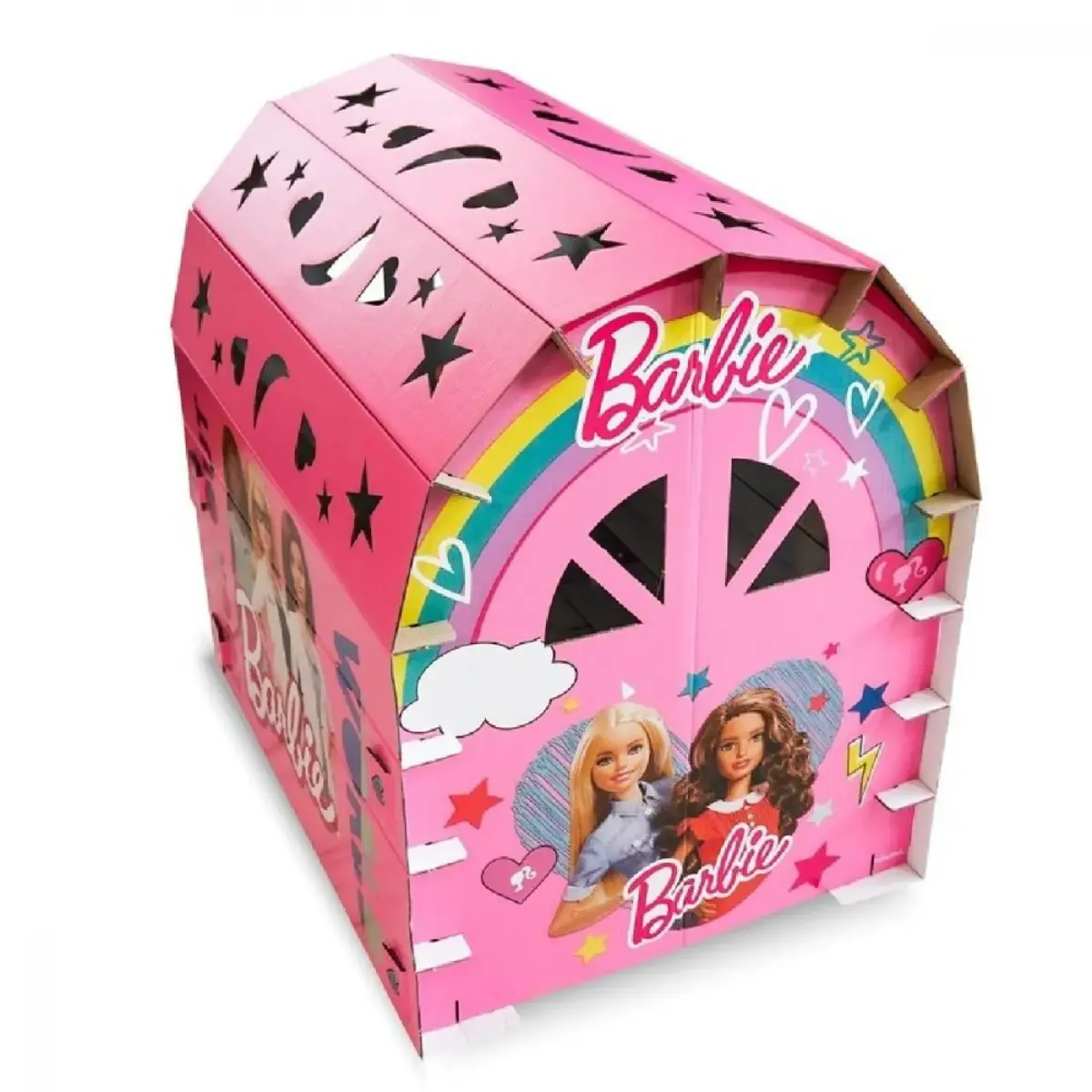 Karton Oyun Evi Barbie Ve Hot Whells