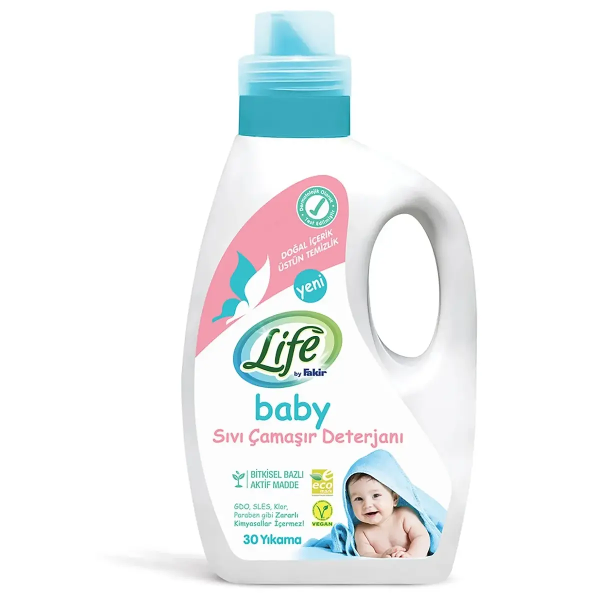 Life by Fakir Baby Bitkisel Bazlı Sıvı Çamaşır Deterjanı 1500 ml