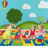 Eva Puzzle Oyun Matı Geometrik Şekiller 7mm 33x33