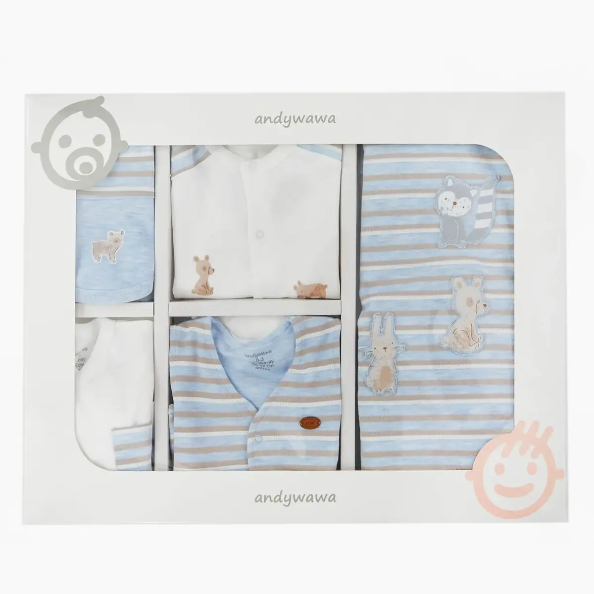 Andy Wawa Hastane Çıkışı 10lu Tiny Bear & Friends Mavi