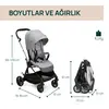 Chicco One4Ever Lounge Bebek Arabası Sparkle Grey