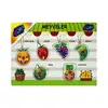 Playwood Ahşap Tutmalı Sebzeler Meyveler
