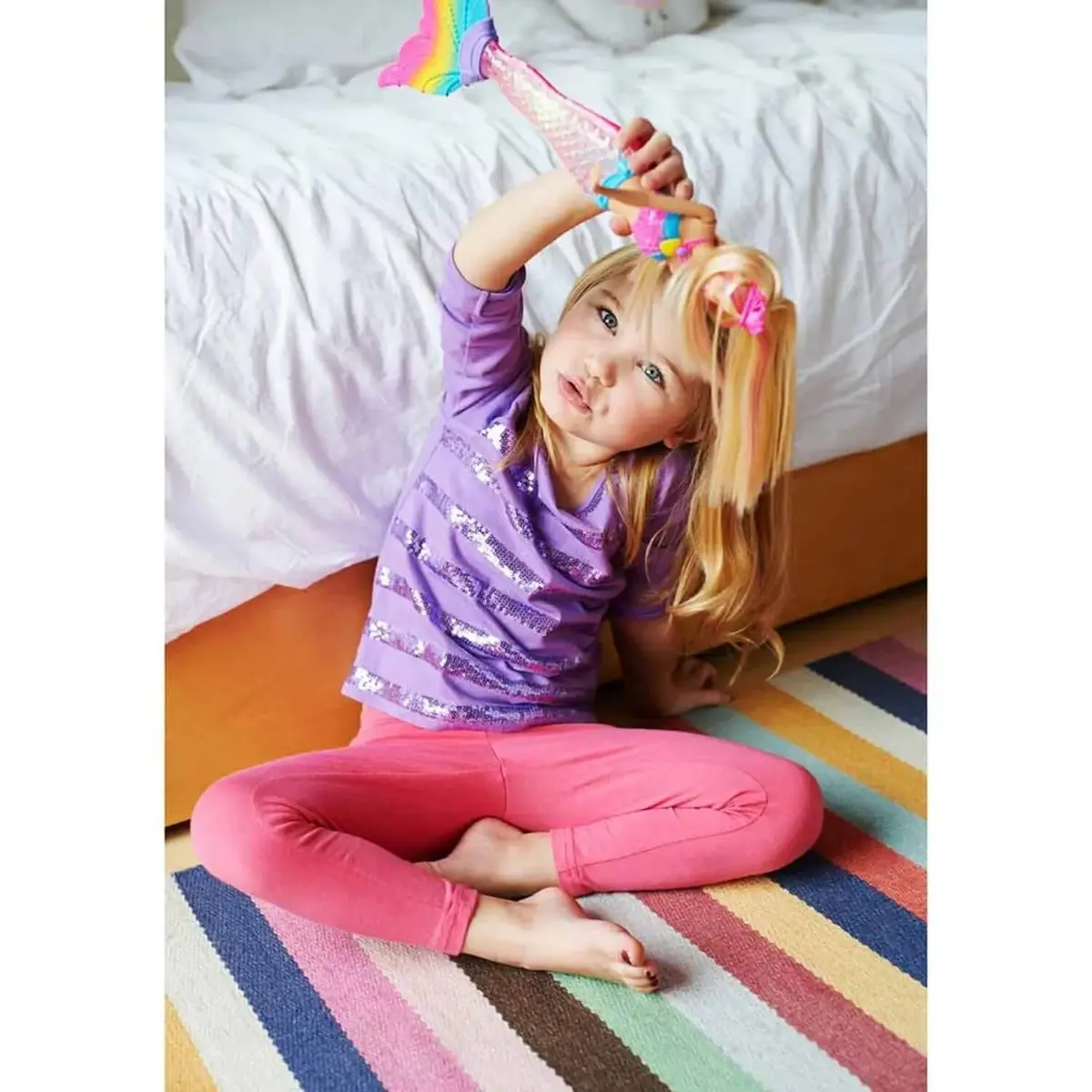 Barbie Işıltılı Gökkuşağı Denizkızı