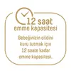 Pure Baby Pamuk Bebek Bezi 3 Beden Midi 56lı Jumbo Paket