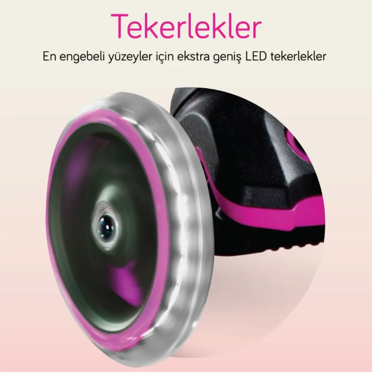 SmarTrike Xtend 3 Aşamalı Büyüyebilen Çocuk Scooterı - Pink