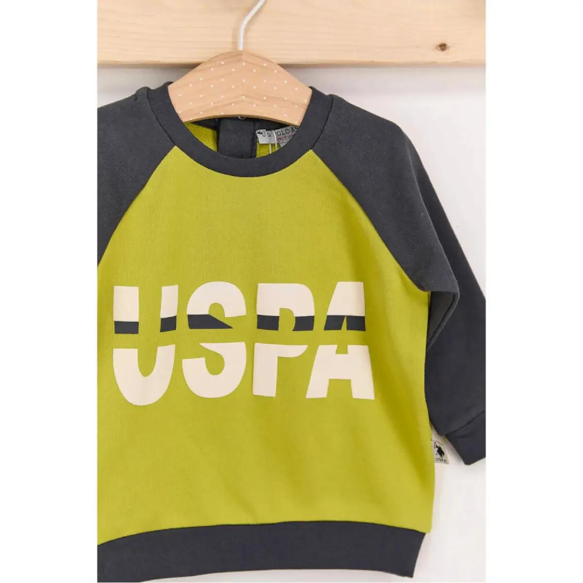 U.S. Polo 2li Takım Uzun Kol Antrasit