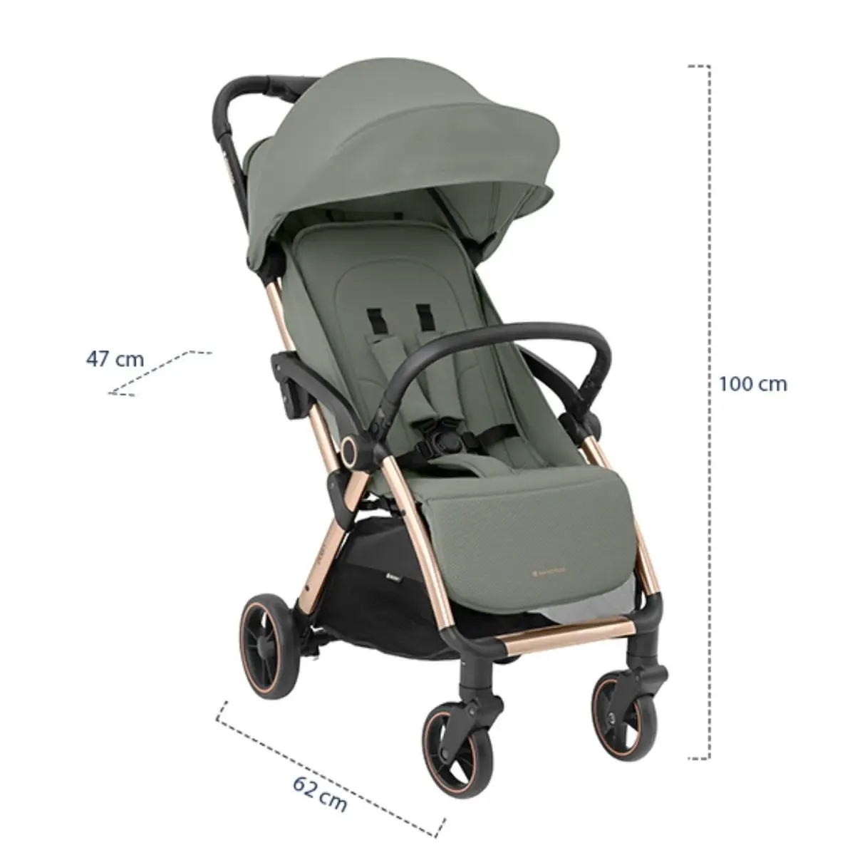 Kikka Boo Eden Kabin Bebek Arabası Grey