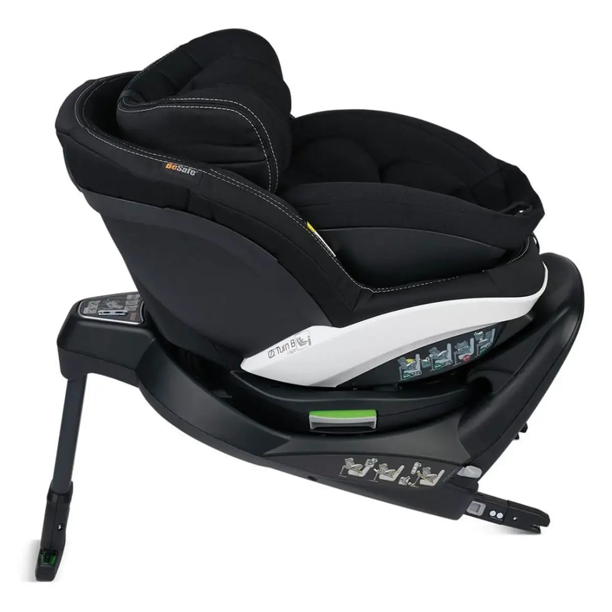 Besafe Izi Turn B I-Size Oto Koltuğu 0-18 Kg Premium Car Interior Black