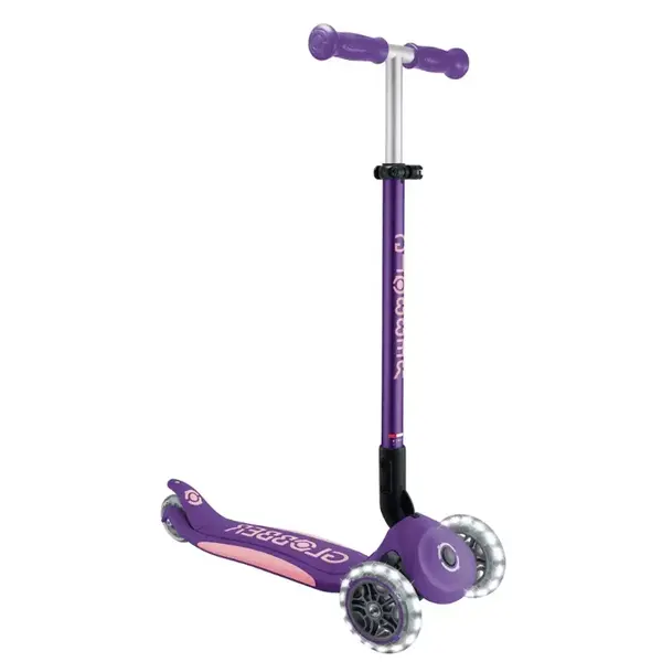 Globber Go Up Deluxe Işıklı Scooter Pastel Pembe