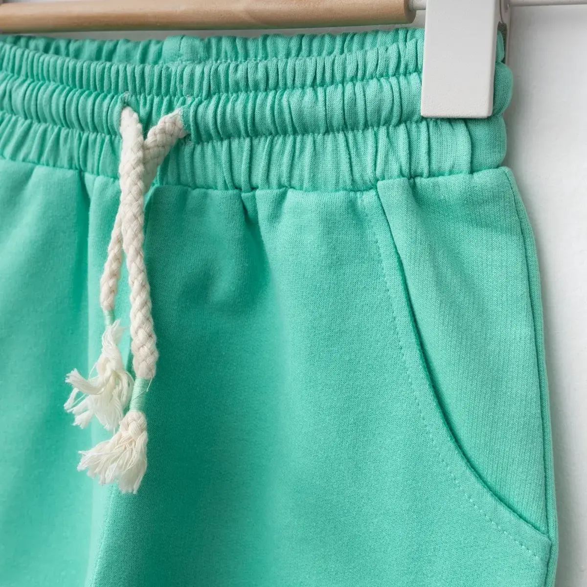 Bebolly Eşofman Altı Kalp Baskılı Mint