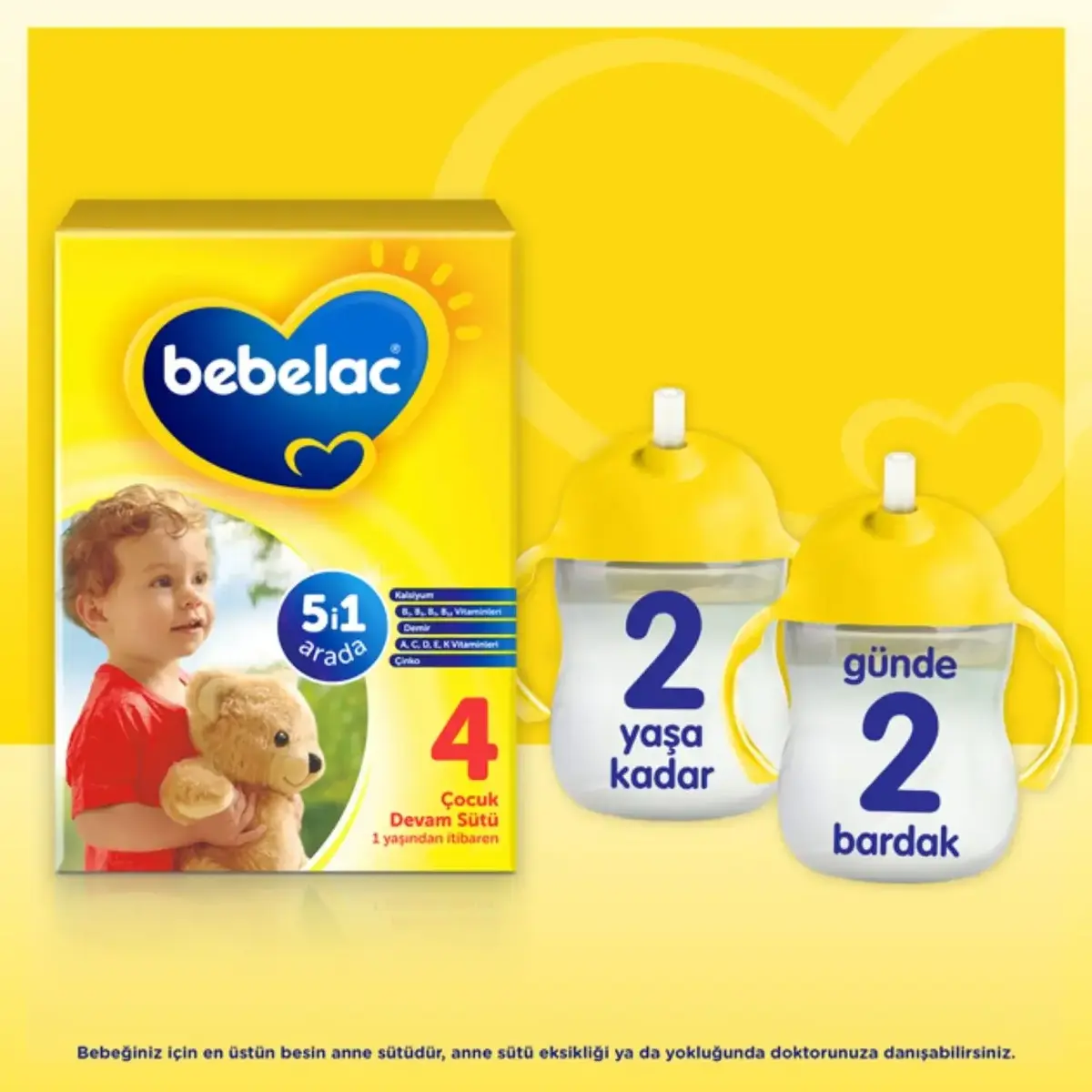 Bebelac 4 Çocuk Devam Sütü 800 Gr
