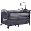 Prego 8044 Miami Plus Anne Yanı Oyun Parkı 70x120 cm Gri
