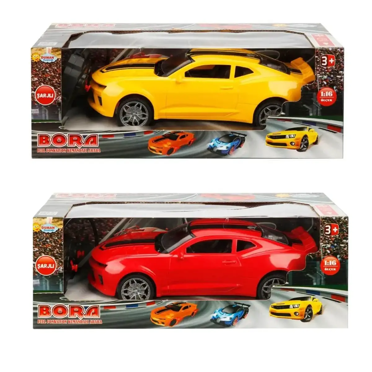 Bora Uzaktan Kumandalı Şarjlı Araba 1:16