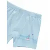 Natuline Organik Boxer Likralı Tekne Çizgili 2li Mavi - İndigo
