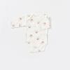 Bibaby Organik Zıbın Takımı Pretty Ears Bunny Prematüre Mint - Ekru