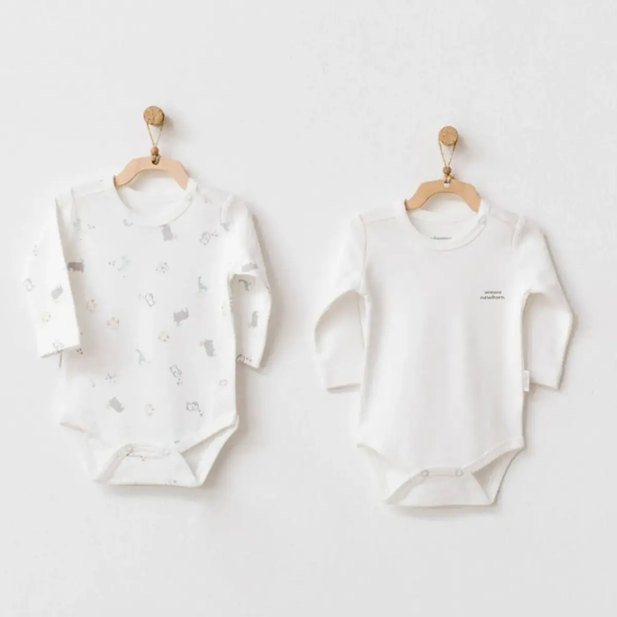 Andy Wawa Organik Body Uzun Kol 2li The Zoo S Balboa Ekru