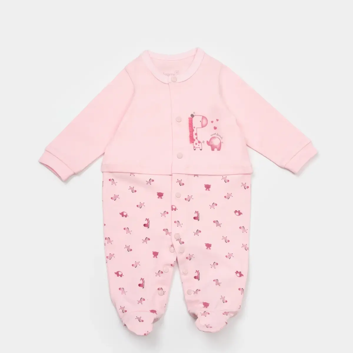 Bibaby Salopet Sweet Friends Pembe