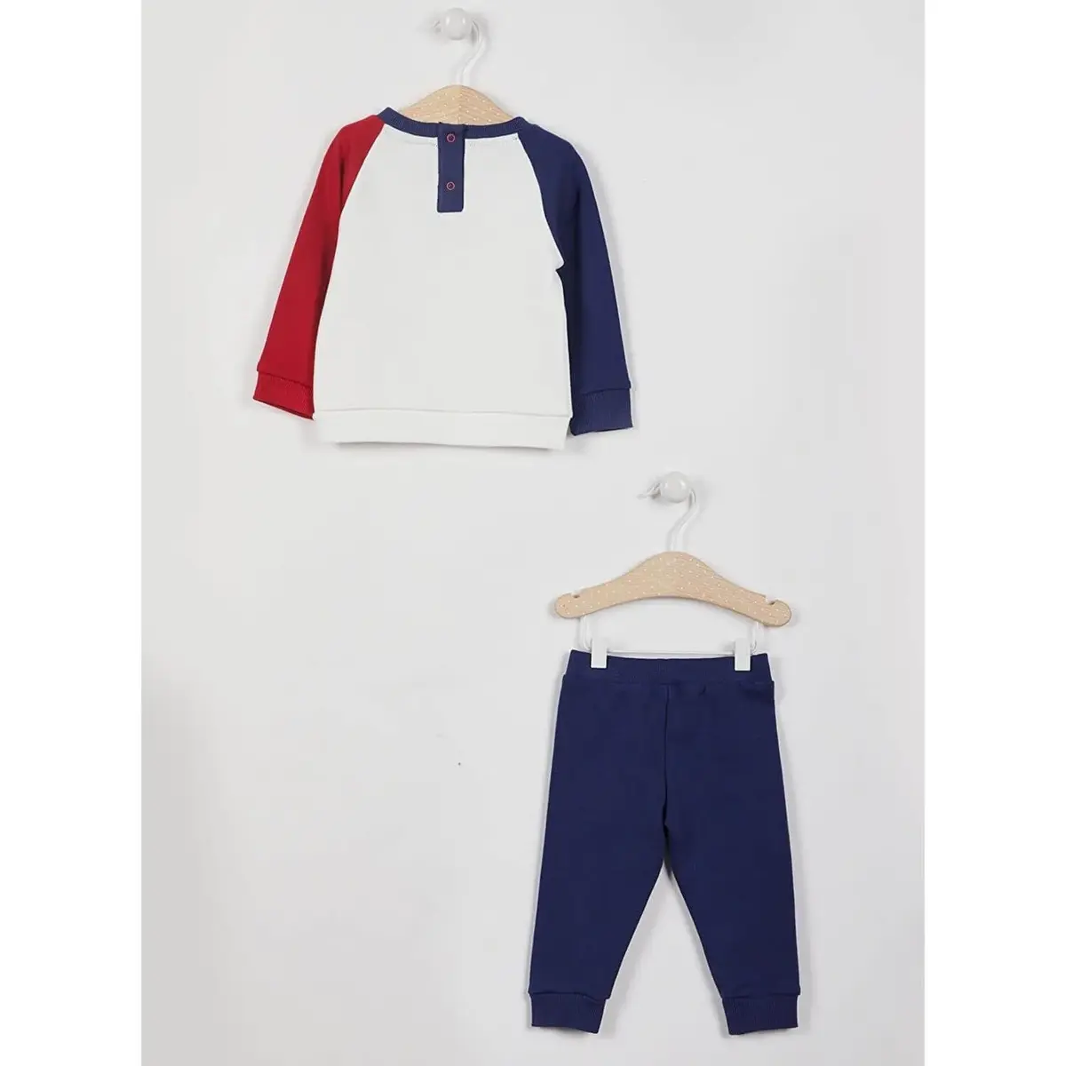 U.S. Polo 2li Takım Uzun Kol Krem