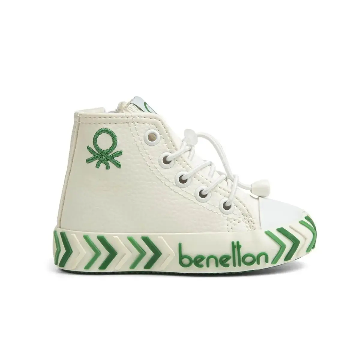 Benetton Spor Ayakkabı Beyaz - Yeşil